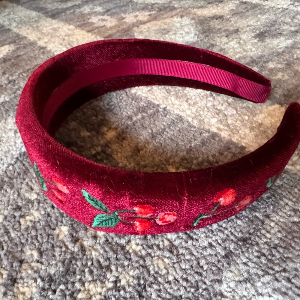 Rifle Paper Co. Red Floral Headband